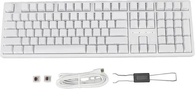 Alt view image 5 of 7 - Mechanical Keyboard, 108 Keys Brown Switch RGB Backlit Gaming Keyboard for Office
