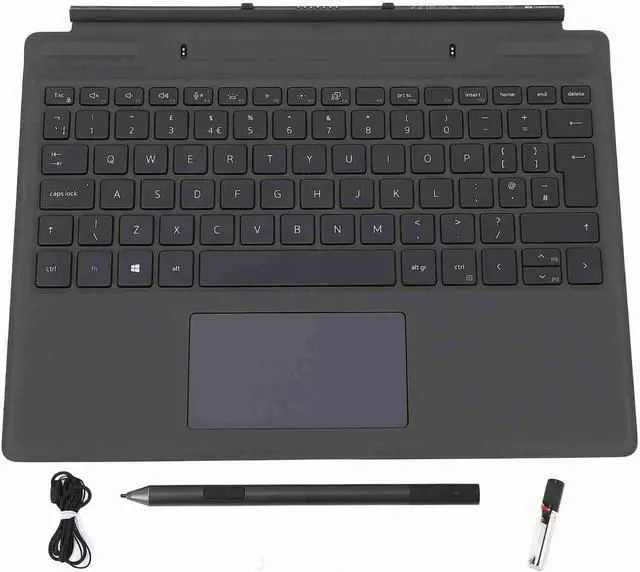 Alt view image 7 of 7 - Latitude 7320 Detachable Travel Keyboard, Backlit Travel Keyboard with Touch Pen Touchpad Latitude 7320 7310 Replacement