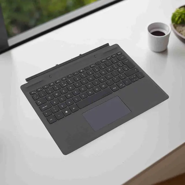 Alt view image 6 of 7 - Latitude 7320 Detachable Travel Keyboard, Backlit Travel Keyboard with Touch Pen Touchpad Latitude 7320 7310 Replacement