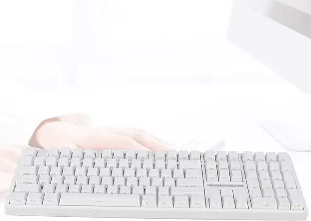 Alt view image 7 of 7 - 3 Mode RGB Mechanical Keyboard, Cordless Gaming Keyboard with RGB Backlight, Compact Size, Lithium Ion Battery for 10, Brown Switch