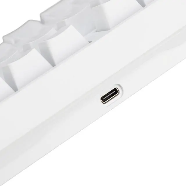 Alt view image 5 of 7 - 3 Mode RGB Mechanical Keyboard, Cordless Gaming Keyboard with RGB Backlight, Compact Size, Lithium Ion Battery for 10, Brown Switch