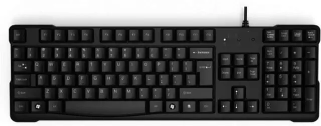 Main image of Keyboard Wired Game Keyboard USB Waterproof Notebook Desktop Computer Game Business Office