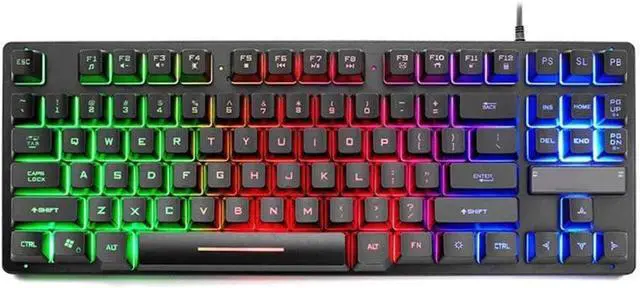 Main image of Computer Keyboard,Keyboard for Windows/PC/Laptop/Desktop, Mechanical Gaming Keyboard USB Wired for PC Game