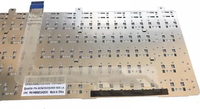 Alt view image 5 of 5 - US Layout Keyboard Compatible with AEBZ1U01000 HMB8821AQC01 C8Y00104 Model