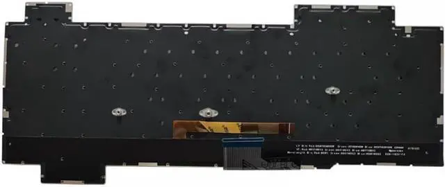 Alt view image 6 of 6 - Laptop Russian Keyboard Compatible with Strix Scar II GL704 GL704GM GL704GM-DH74 GL704GV GL704GV-DS74 GL704GW GL704GW-PS74 Compatible Replacement