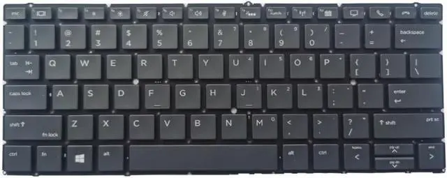 Alt view image 4 of 5 - US Keyboard Compatible with X360 830 G5 830 G6 Compatible with L40527-B31 L40527-001 L56442-B31 L56442-001 No Frame