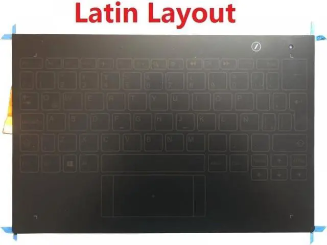 Alt view image 2 of 5 - Latin Keyboard Assembly Compatible with Book YB1-X90L YB1-X90F
