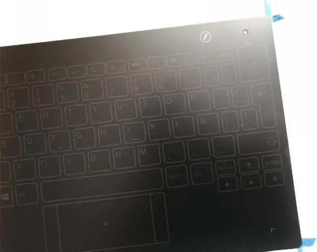 Alt view image 3 of 5 - Latin Keyboard Assembly Compatible with Book YB1-X90L YB1-X90F