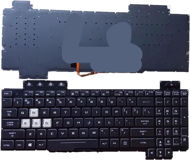 Main image of Backlit US Keyboard Compatible with FX504 FX504GD FX504GE FX504GM