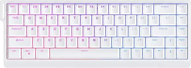 Main image of HE65 Mechanical Keyboards Quick Activation Game Keypad with Colorful Lighting Enhances Durability for Efficient Work Keyboard