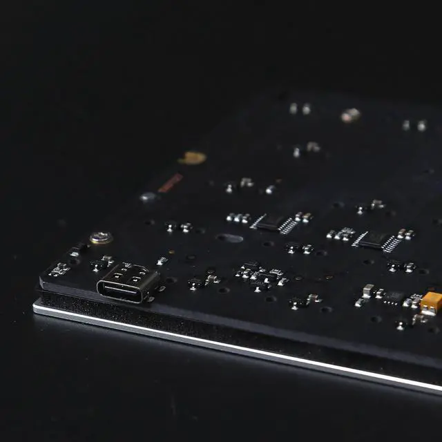 Alt view image 6 of 7 - 61-Key Corded Customizable Keyboard for Gaming Featuring 32Bit Control Chip Functionality Mechanical Keyboards Keypad