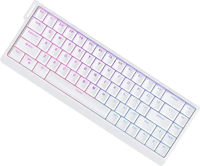Alt view image 6 of 7 - HE65 Mechanical Keyboards Quick Activation Game Keypad with Colorful Lighting Enhances Durability for Efficient Work Keyboard