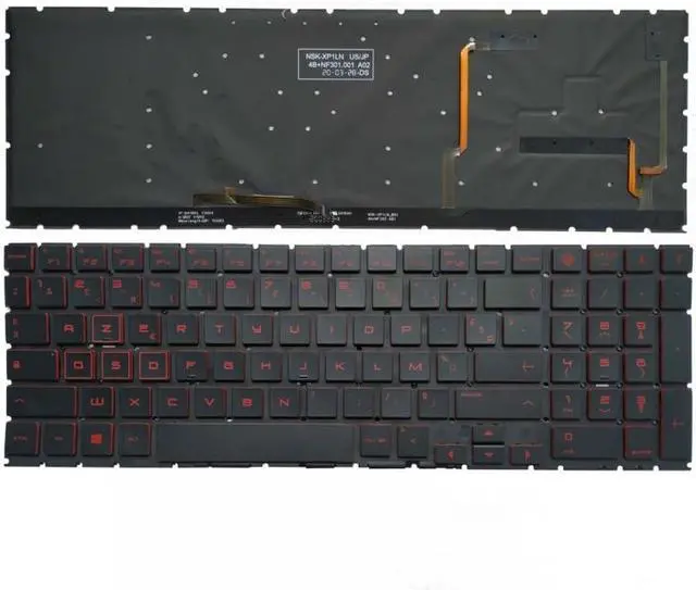 Alt view image 2 of 4 - FR Laptop Keyboard Compatible with 15-DH 15-DC TPN-C144 Q211 C143 15 DC DC0003la DC005TX DC0004TX TPN-Q211 Models