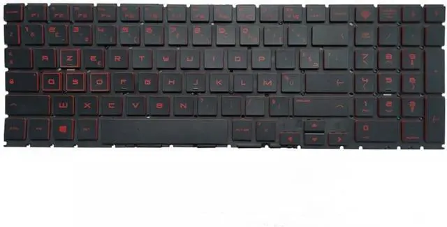 Main image of FR Laptop Keyboard Compatible with 15-DH 15-DC TPN-C144 Q211 C143 15 DC DC0003la DC005TX DC0004TX TPN-Q211 Models