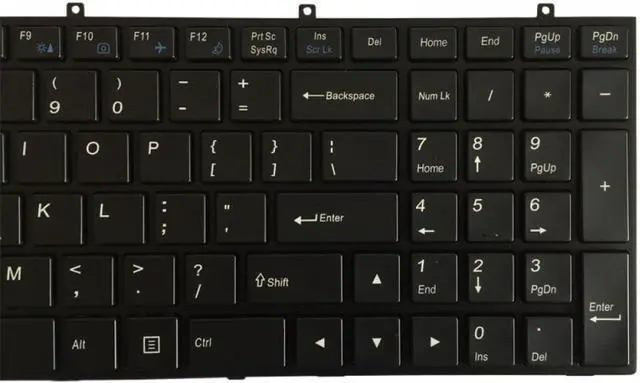 Alt view image 4 of 5 - US Keyboard Compatible with W650SRH W650 W655 W650SR W650SC R650SJ W6500 W650SJ W655SF W655SC W650SH MP-12N76SU-430 Compatible Replacement