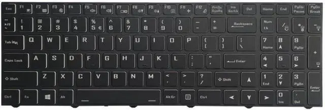 Alt view image 2 of 5 - US Laptop Keyboard Compatible with G5KC G5 MD GD G7 MD GD G7KC 6-80-N15Z0 N815Z0 CVM18H96GB9430 CVM18H93US