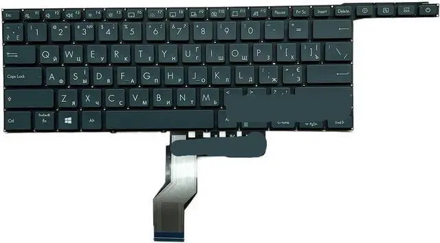 Alt view image 3 of 5 - Backlit Keyboard Compatible with UX582 RU15 Models UX582LR UX582HS UX582HM UX582ZM UX582ZW NSK-WX2BU