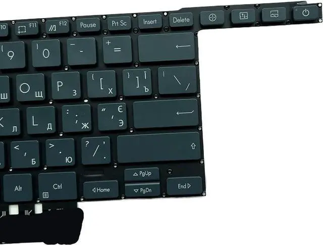 Alt view image 5 of 5 - Backlit Keyboard Compatible with UX582 RU15 Models UX582LR UX582HS UX582HM UX582ZM UX582ZW NSK-WX2BU