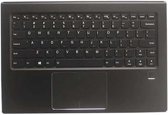 Main image of US Keyboard Compatible with Yoga 910-13IKB Laptop Backlit Keyboard with Touchpad Compatible Replacement AM122000320