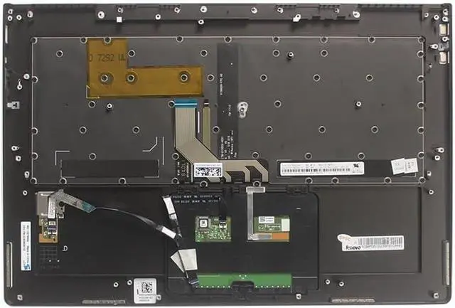 Alt view image 2 of 4 - US Keyboard Compatible with Yoga 910-13IKB Laptop Backlit Keyboard with Touchpad Compatible Replacement AM122000320