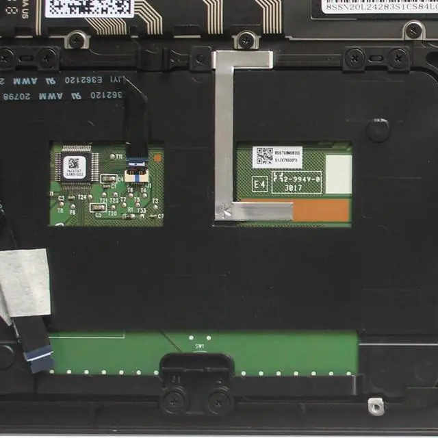 Alt view image 3 of 4 - US Keyboard Compatible with Yoga 910-13IKB Laptop Backlit Keyboard with Touchpad Compatible Replacement AM122000320