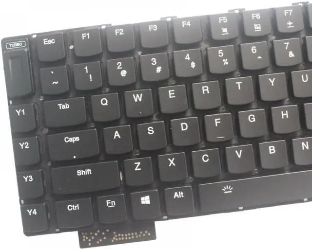 Alt view image 5 of 5 - Backlit US Keyboard Compatible with Gaming Y900 Y910 Compatible with Similar Models No Frame