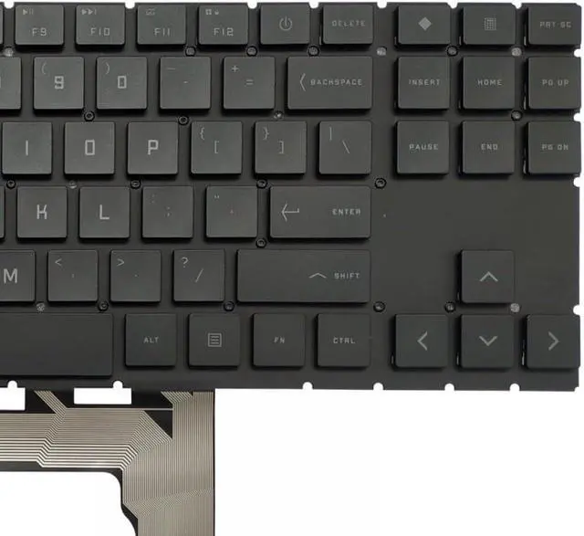 Alt view image 4 of 4 - 8Plus 17-CK 17-CM Laptop Keyboard Replacement Compatible with Models 17-ck1001TX 17-ck1018TX 17-ck1008TX 17-ck0059TX 17-cm2000TX