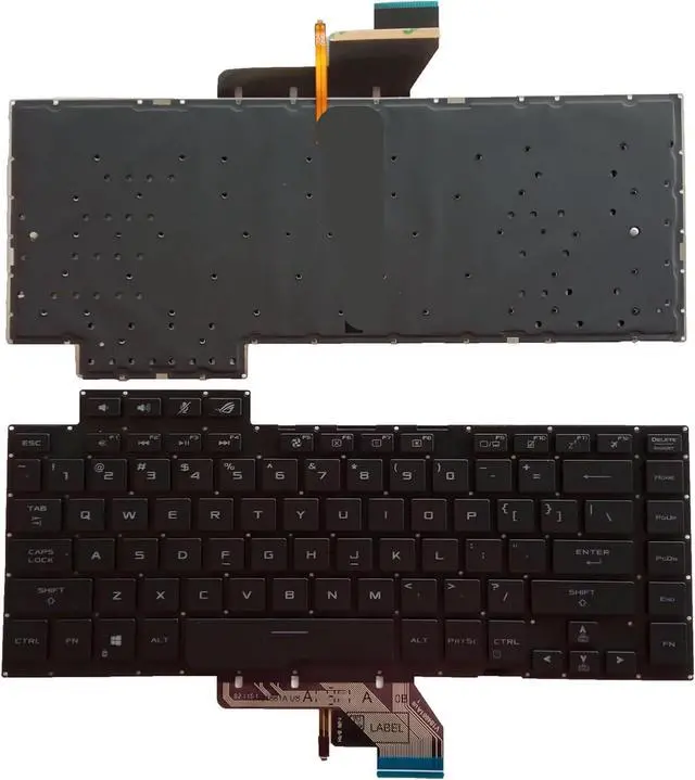 Main image of Backlit Keyboard Compatible with GA502 GA502G GA502D GU502G GU502DU GU502LW GX502 GX502G