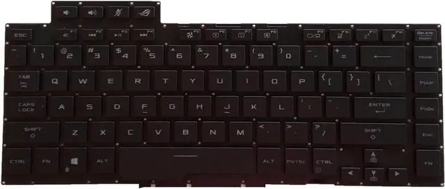Alt view image 3 of 3 - Backlit Keyboard Compatible with GA502 GA502G GA502D GU502G GU502DU GU502LW GX502 GX502G