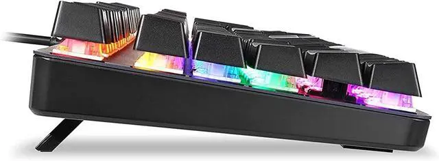 Alt view image 3 of 7 - RGB Gaming Keyboard and Backlit Mouse Combo, USB Wired Backlit Keyboard, LED Gaming Keyboard Mouse Set for Laptop PC Computer Game and Work