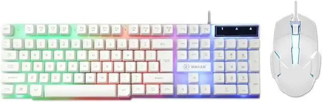 Main image of Keyboards Keyboard& Mouse USB 180 Keys Backlight Mechanical Wired Gaming Keyboard Mouse Set for PC