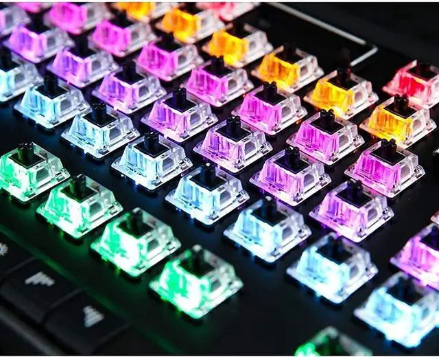 Alt view image 7 of 7 - Feiyx Wired Gaming Keyboard,Backlit Gaming Keyboard Wrist Rest for Windows PC Gamers