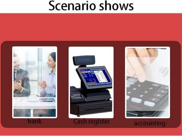 Alt view image 2 of 7 - ARCH Mini Numeric Keypad, Portable Keyboard Computer Ergonomic, USB Telescopic Cable for Banking, Cash Register, Accounting