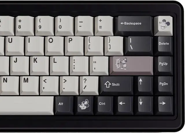 Alt view image 2 of 7 - kfaPBT Steamboat Throwback Keycap Set for Mechanical Keyboard, 135 Keys Set Custom Keycap Set, Cherry Profile, Compatiable with 100%, 75%, 65%, 60% Keyboards