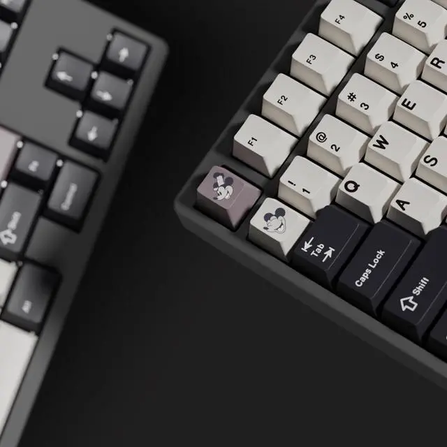 Alt view image 5 of 7 - kfaPBT Steamboat Throwback Keycap Set for Mechanical Keyboard, 135 Keys Set Custom Keycap Set, Cherry Profile, Compatiable with 100%, 75%, 65%, 60% Keyboards