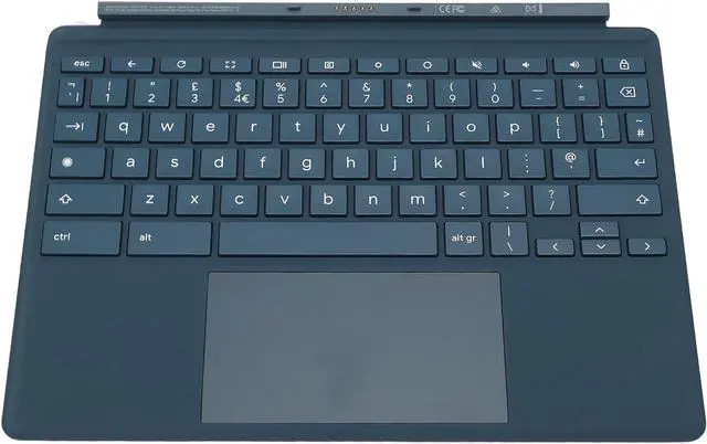 Alt view image 6 of 7 - Magnetic Gaming Keyboard - TPN H101K Keyboard for Chromebook x2 11 da0023dx, Magnetic Keyboard for Chromebook X2 11 Da0023dx 11in Touchscreen Tablet