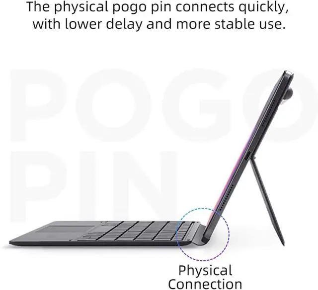 Alt view image 2 of 7 - Goshyda KB686U Keyboard for Xiaoxin Pad Pro 2022 11.2in, Magnetic Tablet Keyboard with Sensitive Touchpad & Case, Detachable, for Xiaoxin Pad Pro 2022 11.2in