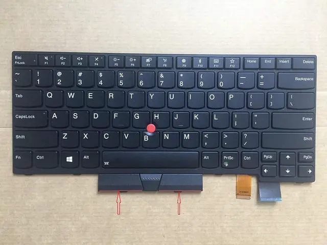 Alt view image 2 of 3 - Original US Keyboard for Lenovo Thinkpad T480 Backlit 01AX487 01AX528 01AX569