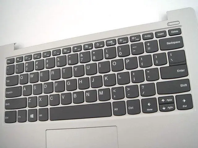 Alt view image 2 of 3 - Parts for Lenovo Ideapad S340-14IWL S340-14IML Palmrest Keyboard Bezel US Non-Backlit Keyboard 14 inch 5CB0S18399