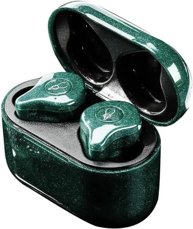Main image of Sabbat E12 Glaze Series 2025 New Ultra Noise Cancelling Wireless Earbuds Blutooth 5.2 HIFI Stereo In-Ear headphones with Built-in Mic and Wireless Charging Case suitable for IOS, Android(Aurora Green)