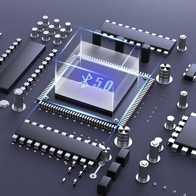 Alt view image 5 of 7 - Wireless Earbuds Bluetooth 5.1 Headphones 36H Playtime Deep Bass Stereo Sound in-Ear Built-in Mic Headset Headphones with Charging Case for Travel Running