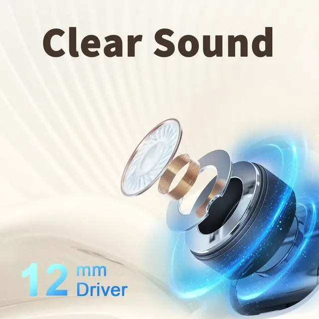 Alt view image 7 of 7 - ANSTEN Sleep Headphones, Small Invisible Noise Cancelling Sleep Earbuds, Sleep Earbuds for Side Sleepers, Hidden Earplugs for Sleep, Digital Power Display, Ear Buds for Sleeping, Working, Hiking