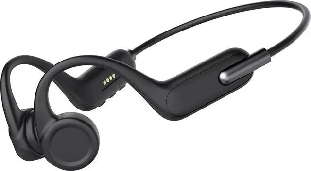 Main image of Open-Ear Bone Conduction Headphones - Bluetooth 5.3 Wireless Headphones with Mic, IPX8 Waterproof, 12H Playtime, Lightweight Sport Headset for Running/Cycling
