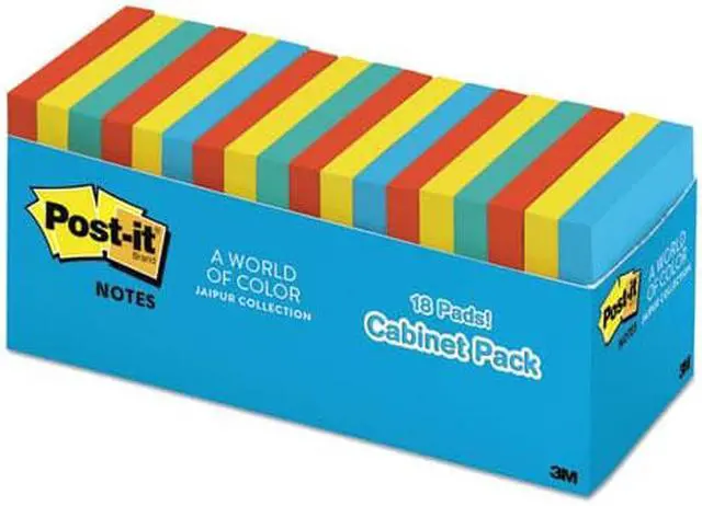 Alt view image 6 of 20 - Post-It Notes Note,3x3,18pad Cab,Brites 65418BRCP