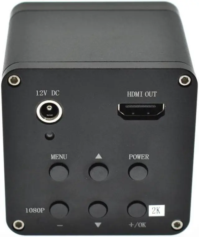 Alt view image 3 of 3 - 2019 NEW 1080P 2K 60fps Electronic Industry Microscope C Mount Video HD Microscope HDMI Camera For Phone Repair