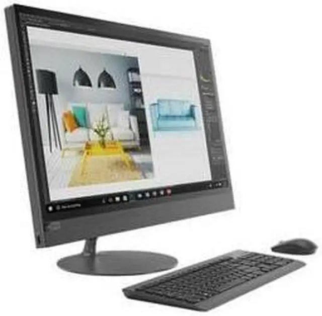 Alt view image 4 of 6 - Lenovo All-in-One Computer IdeaCentre 520-27ICB (F0DE000CUS) Intel Core i5-8400T 8GB DDR4 1TB HDD 27" Touchscreen Windows 10 Home 64-Bit