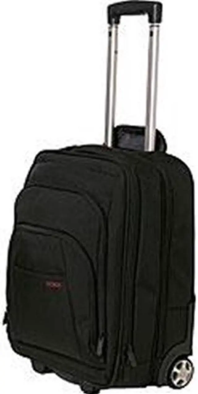 Alt view image 13 of 18 - Codi Mobile max Carrying Case (Roller) for 17.3" Travel Essential - Black - Nylon - 18.5" Height x 13.8" Width x 9" Depth