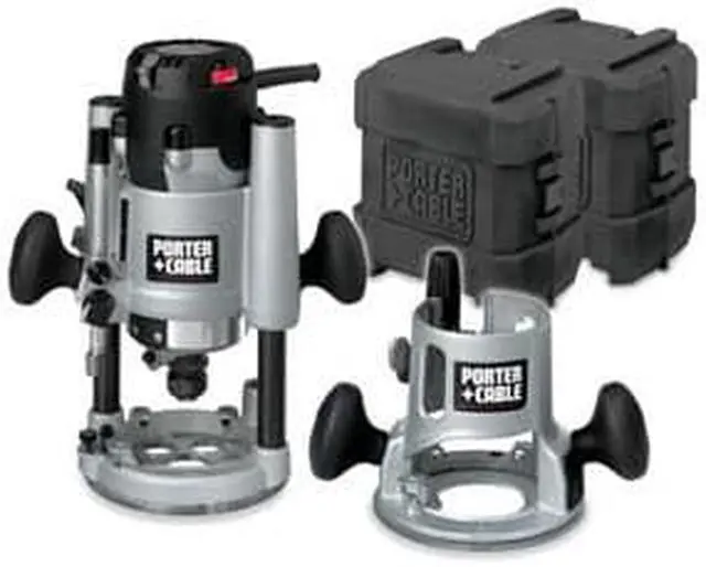 Alt view image 2 of 7 - Porter-Cable 893PK 2 1/4 Peak HP Multi-Base Router Kit
