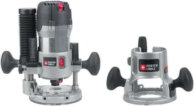 Alt view image 3 of 7 - Porter-Cable 893PK 2 1/4 Peak HP Multi-Base Router Kit