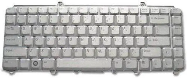 Main image of Silver US Keyboard for Dell Inspiron 1318 1420 1520 1521 1525 1526 Laptops